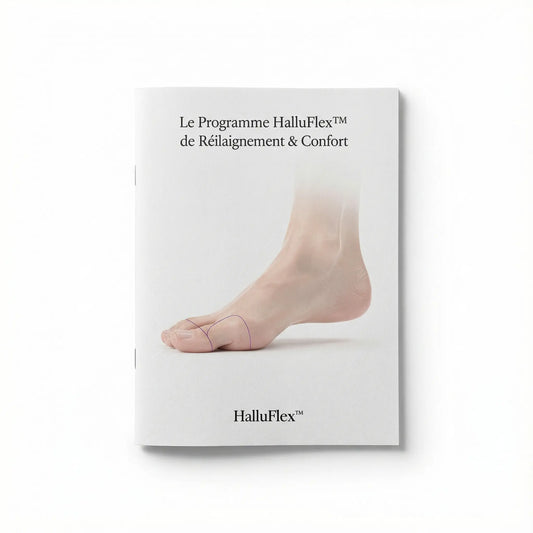 Le Programme HalluFlex™ – Réalignement & Confort (Traitement Maison pour Hallux Valgus)